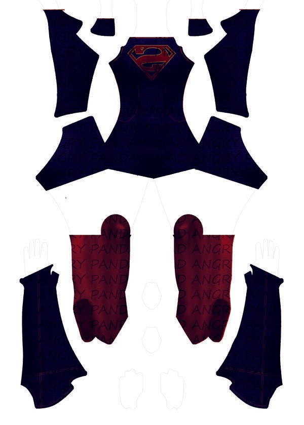 Bizarro Supergirl (CBS Version) Dye-Sub Digital Pattern