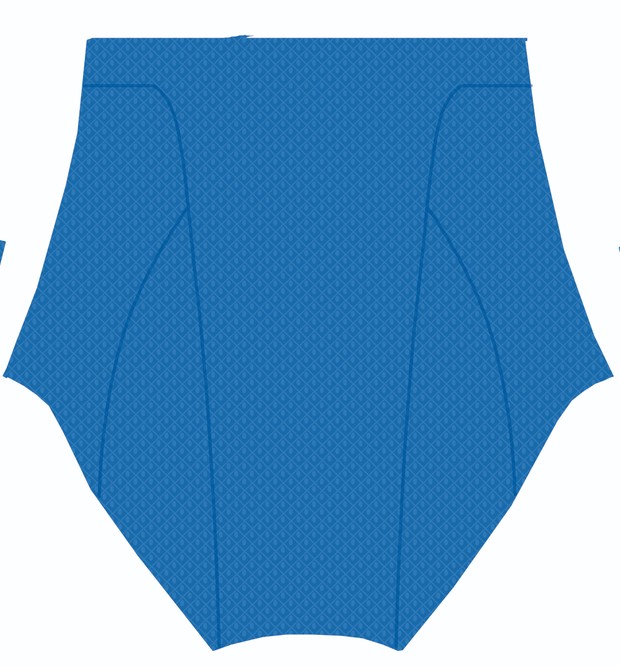 Superman Returns (without emblem) Dye-Sub Pattern
