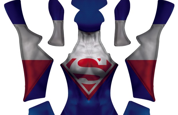 Superwoman Dye-sub Pattern
