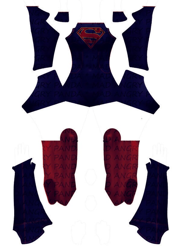 Supergirl (CBS Version) Dye-Sub Digital Pattern