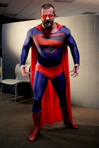 Kingdom Come Superman Dye-Sub Pattern