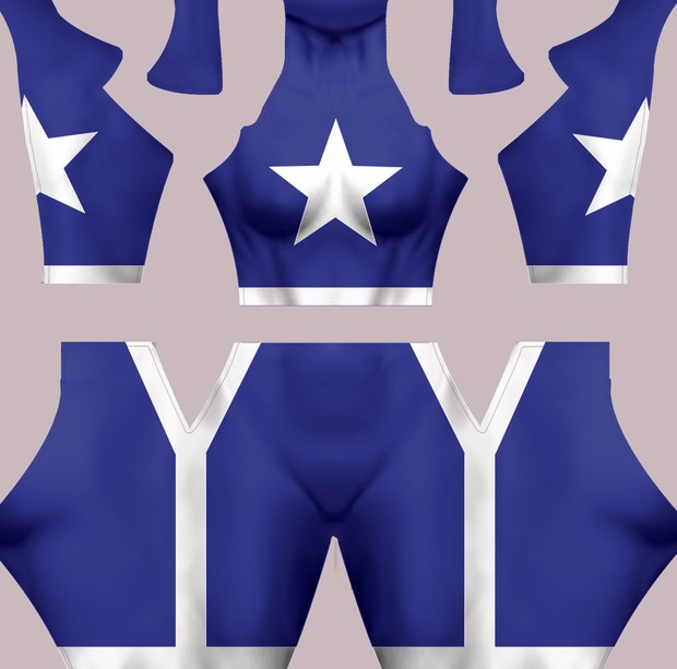 StarGirl Dye-Sub Pattern