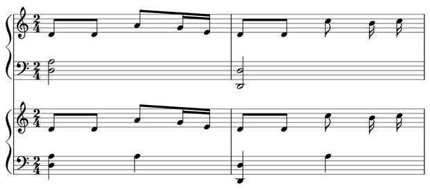 56-CHANTER SONG FOR LEVER HARP - DUET -PACK