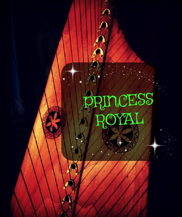 96-THE PRINCESS ROYAL PACK - FOR 34 strings harp -