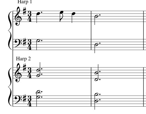 54-HOLY NIGTH - LEVER HARP DUET S27 PACK -HARPSICLE FRIENDLY
