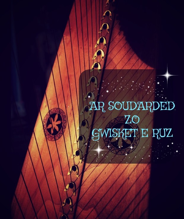 77-AR SOUDARDED'ZO GWISKET E RUZ FOR LEVER HARP -S34 PACK-