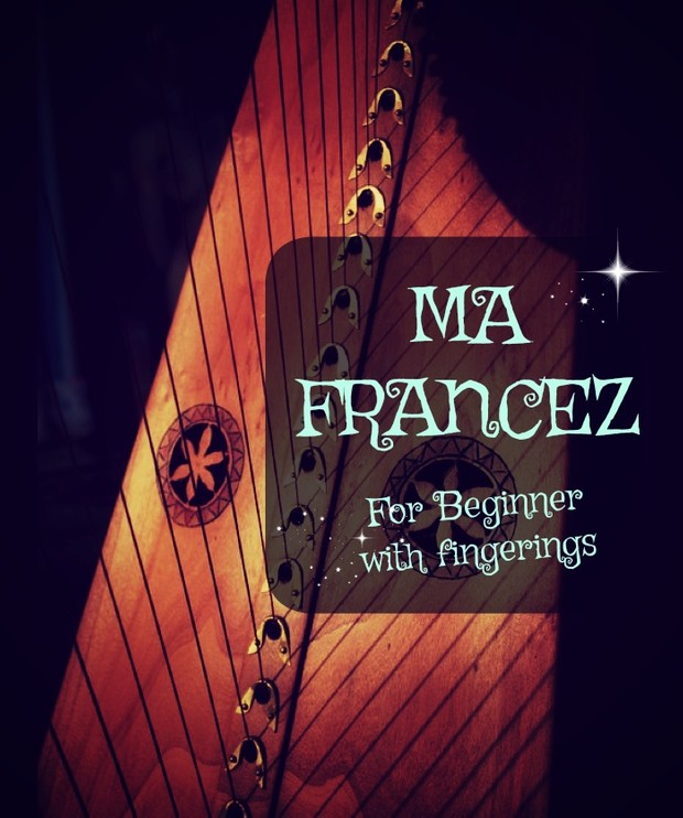 81-MA FRANCEZ FOR LEVER HARP PACK WITH FINGERINGS