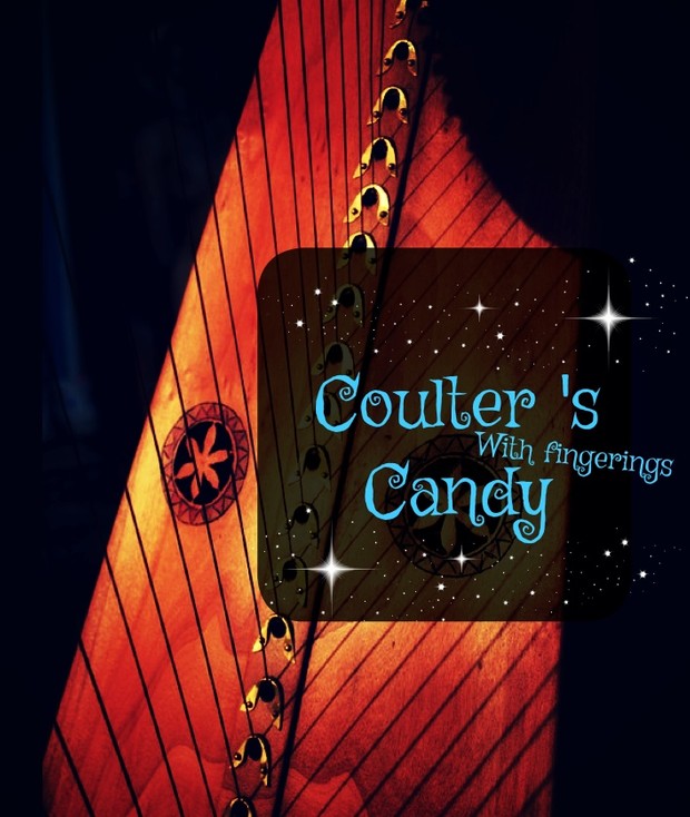 78-COULTER CANDY FOR LEVER HARP -PACK - HARPSICLE FRIENDLY -WITH FINGERINGS