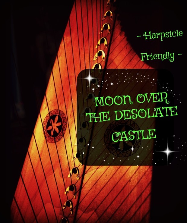 56-MOON OVER THE DESOLATE CASTLE PACK - HARPSICLE FRIENDLY -