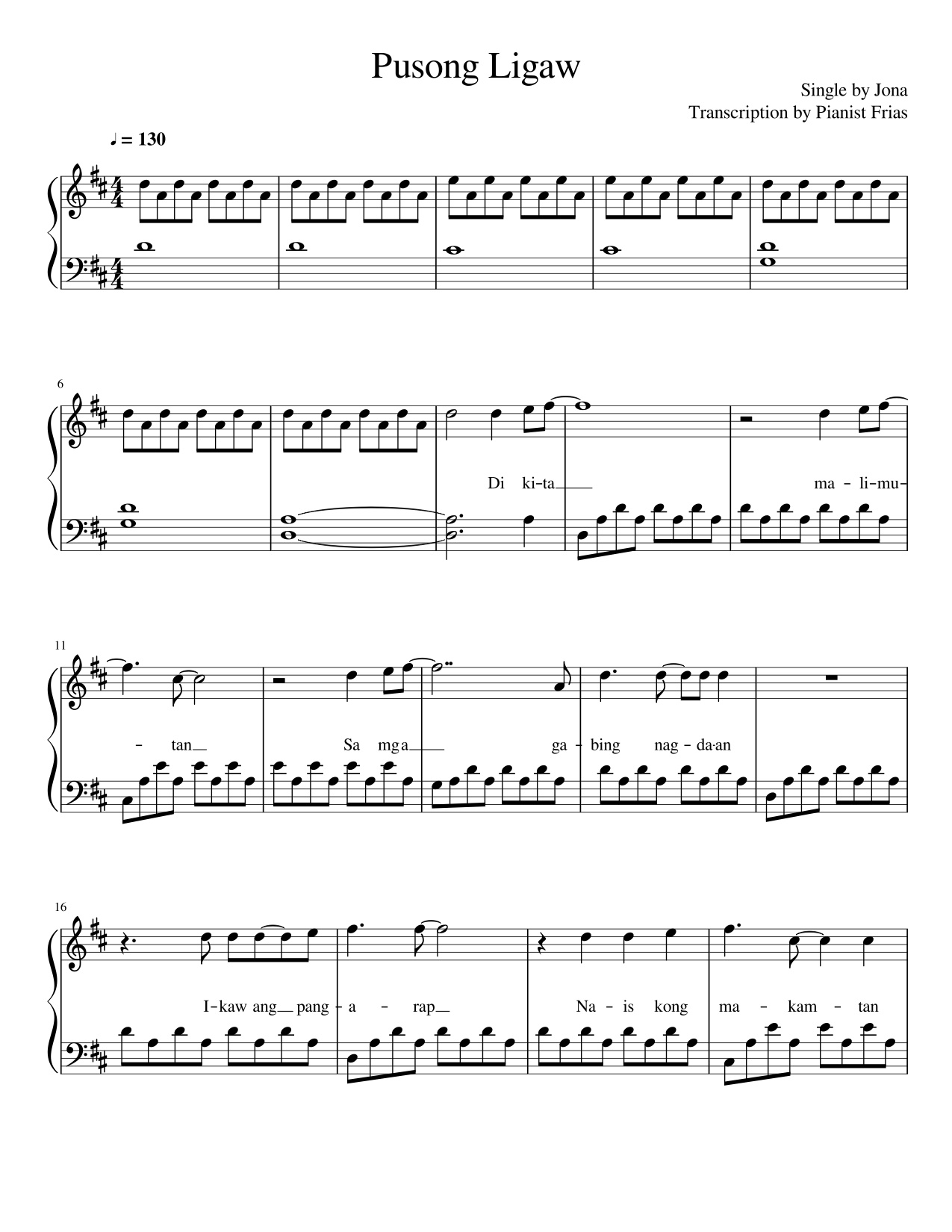 Charli Xcx - Boys (pdf) - Pianist Frias