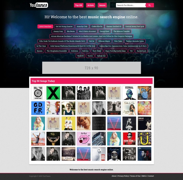 YouTunes - MP3 Music Video Search Engine