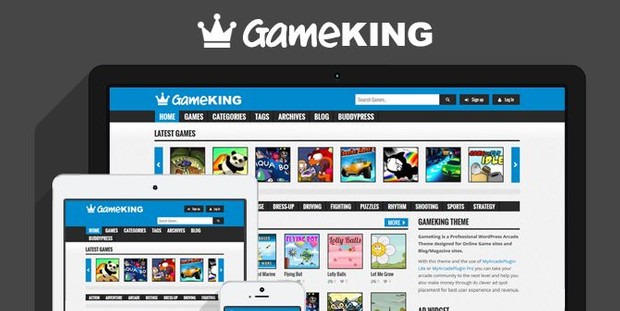 GameKing - WordPress Arcade Theme