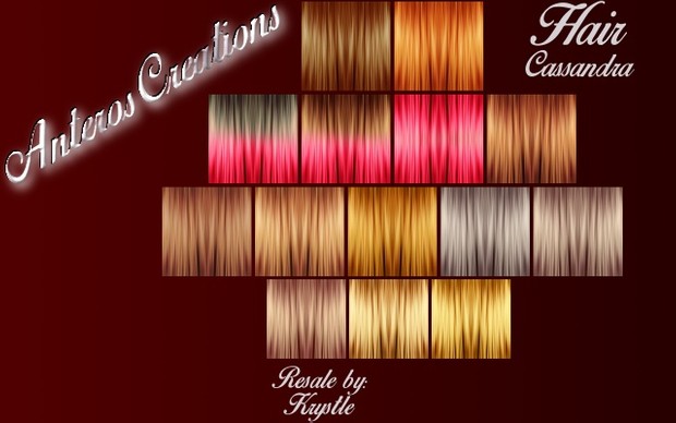 Hair Textures #1 -- Cassandra Collection