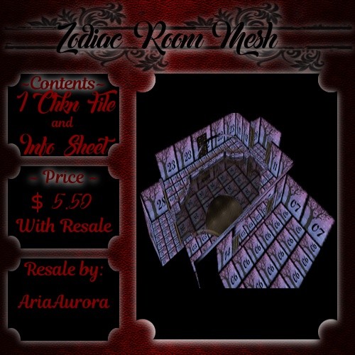 Room Mesh -- Zodiac (ReSale)
