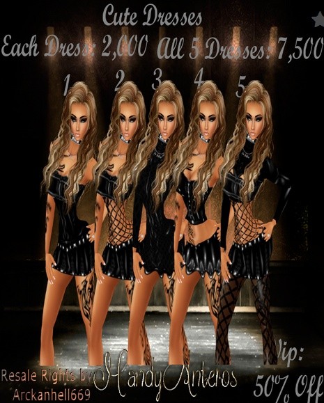 Cute Dress (5 pack)