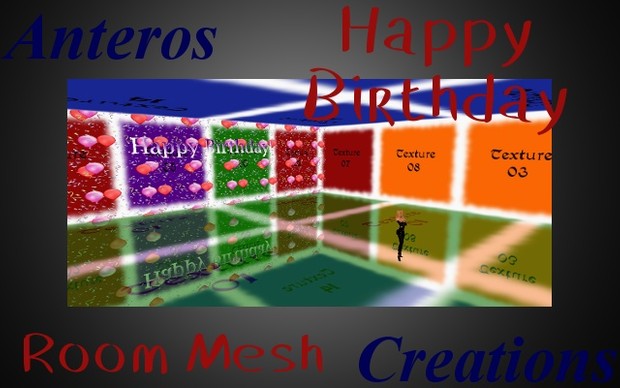 Room Mesh -- Happy Birthday