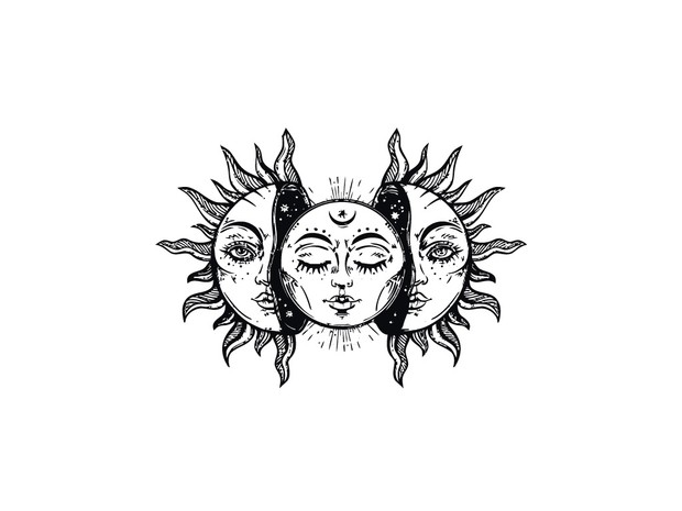 73+ Free Tattoo Design Sun HD Tattoo Photos