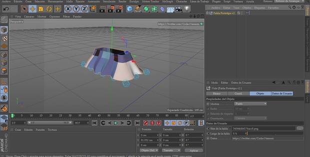 Falda para CodexNemesis Rig Femenino v1
