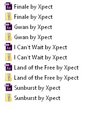 2017 PACK - All my 2017 project files!