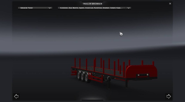 Coil Transport Trailer model ETS2