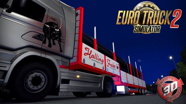 ETS2 Halling Frakt Trailer Model