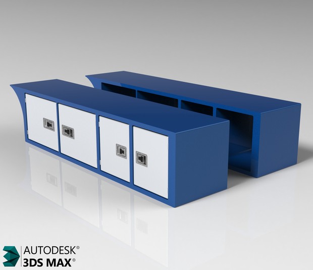 3D Sideboxes Model