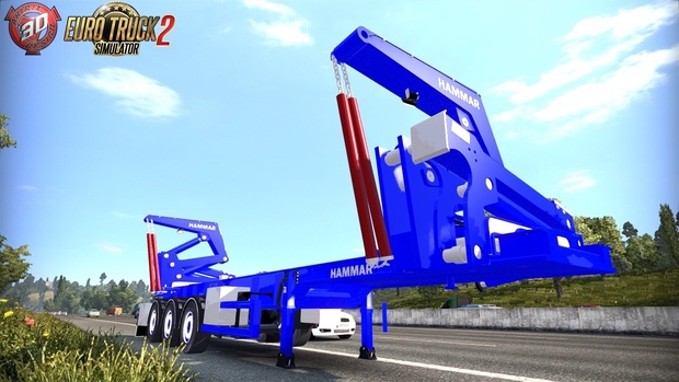 ETS2 Hammar Self Loader Container Trailer