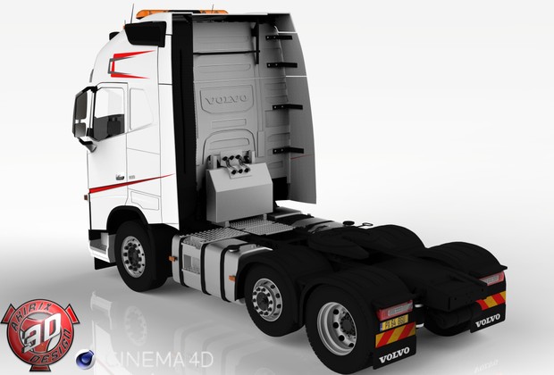 3D Volvo FH Cloburn Edition