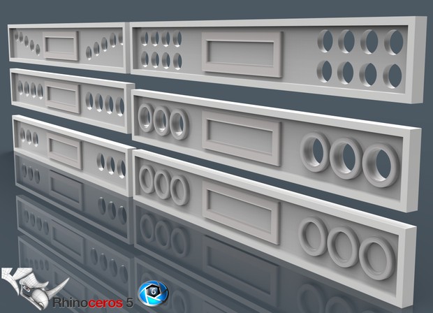 3D backpanel pack