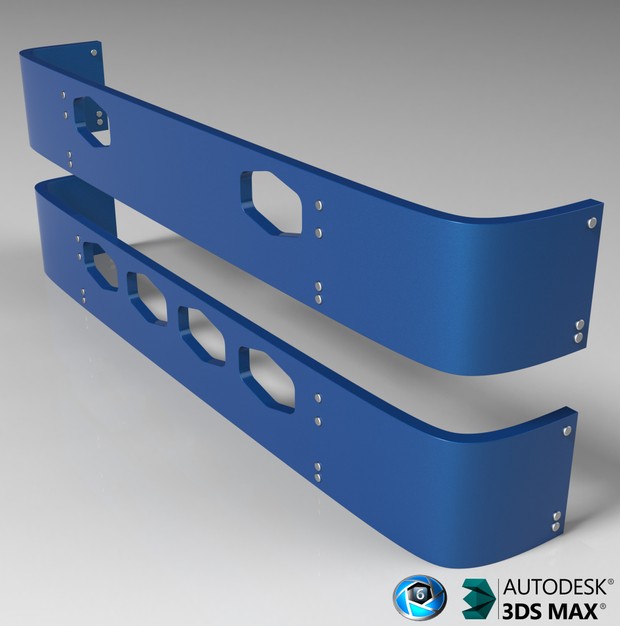 3D Visor 2Pack Model
