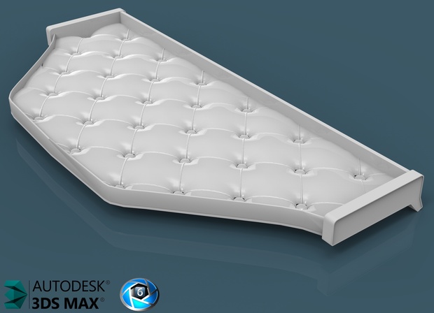 3D Table With Leather For Daf