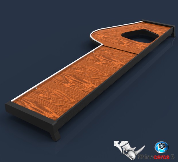 3D Table For Volvo Model