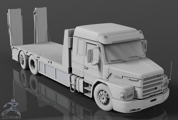 3D Scania 113H Recovery Truck