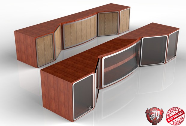 3D Interior Cabinets Pack