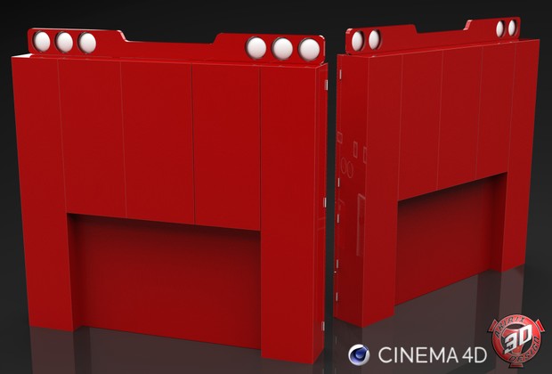 3D BackCabin Cabinets Pack