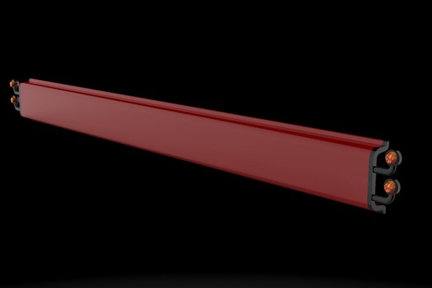 Panel with tail lights,licence plate and marker lights