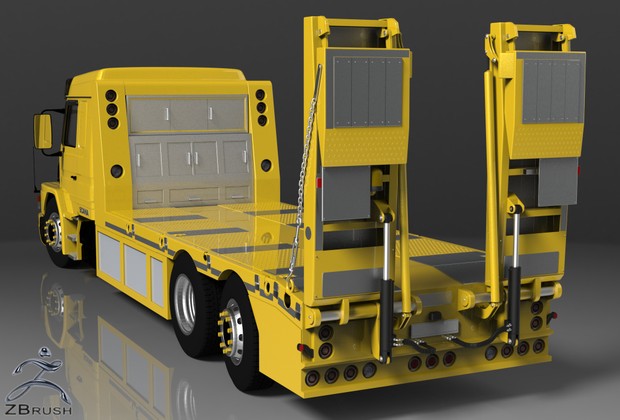 3D Scania 113H Recovery Truck