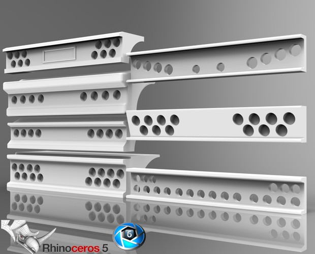 3D backbumper pack