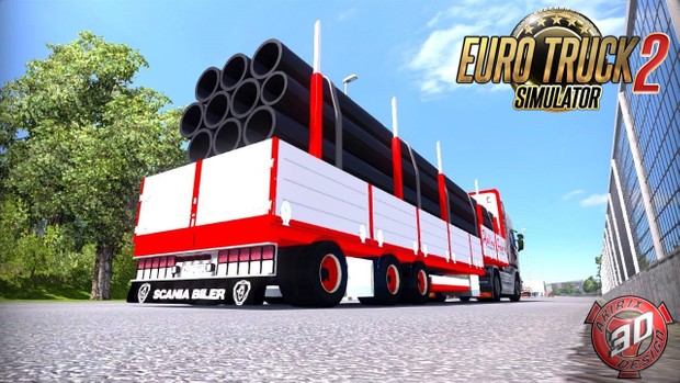 ETS2 Halling Frakt Trailer Model