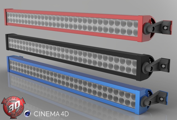 3D LedBar Model