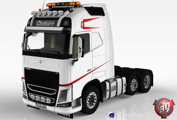 3D Volvo FH Cloburn Edition