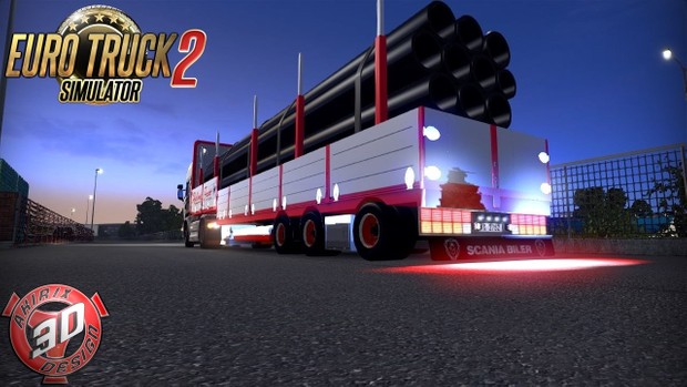 ETS2 Halling Frakt Trailer Model