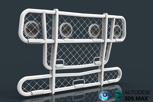 3D Bullbar Model
