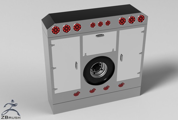3D Backcabin Cabinets