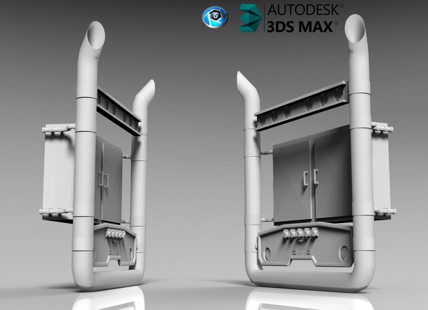 3D Pipes With Lockers
