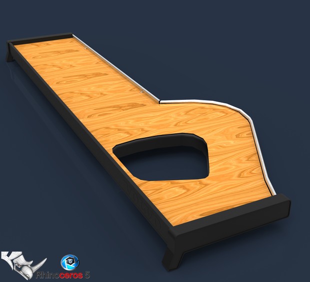 3D Table For Volvo Model