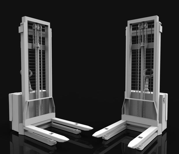 3D model forklift