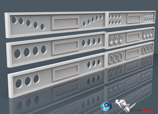 3D backpanel pack