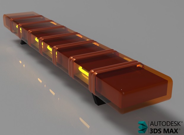 3D Giro Beacon Model