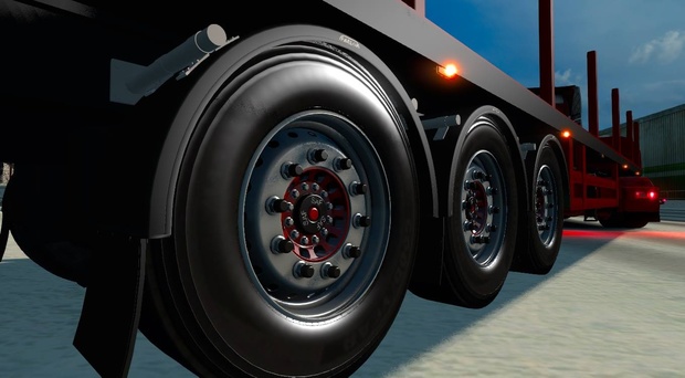 Coil Transport Trailer model ETS2